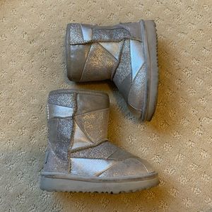 silver patchwork uggs